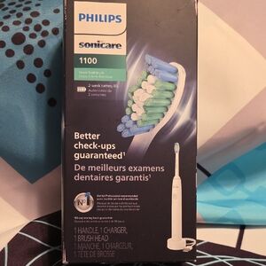 Philips Sonicare 1100 Electric Toothbrush, White, New